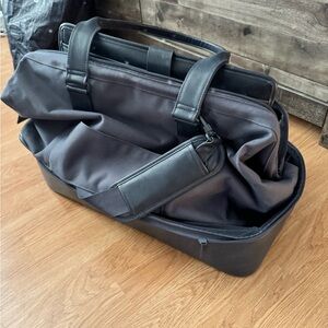 BEIS Black and Gray Travel Bag